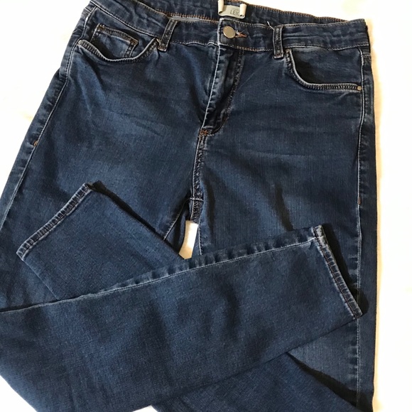 Topshop Denim - Topshop Moto Leigh Jeans Medium Wash